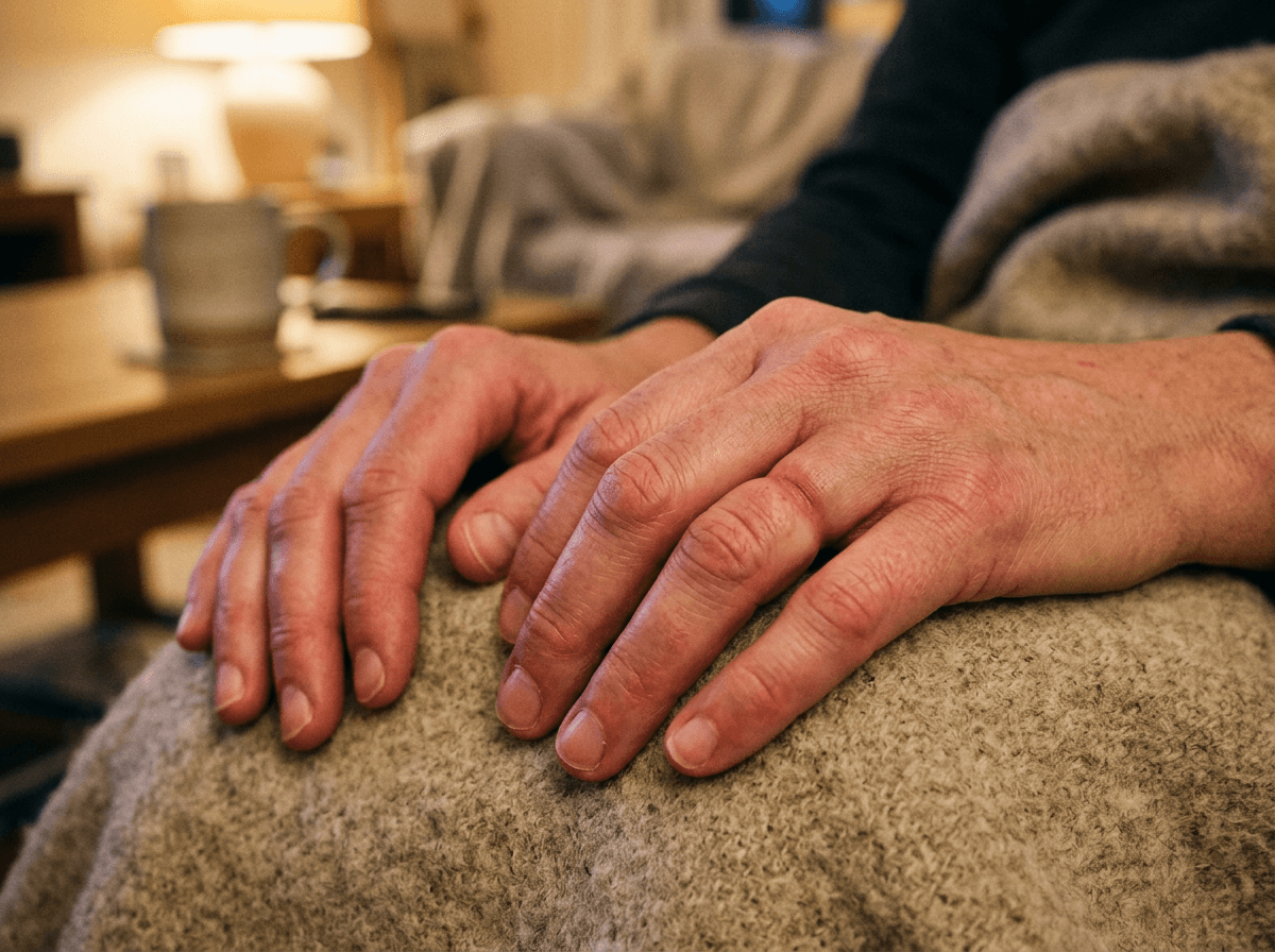 What drives finger swelling beneath the surface